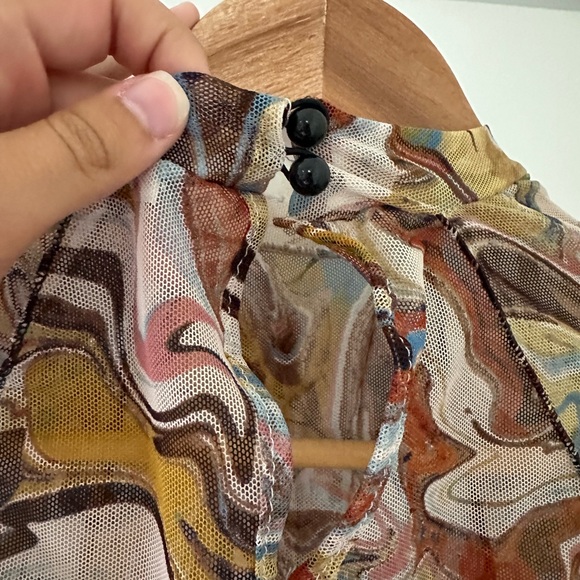 Fashion Nova Sheer Bodysuit - Picture 3 of 5